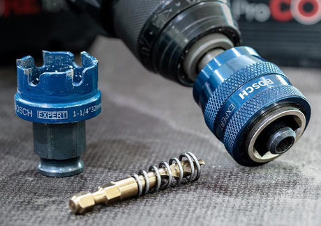 Bosch Lochsäge Expert Sheet Metal 20 mm – Carbide-Zähne für Edelstahl & härtesten Stahl, Power Change Plus