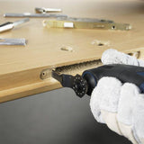 BOSCH Schleifplatte AVZ 93 G Dreieck Starlock – Mikro-Klett für schnellen Schleifblattwechsel