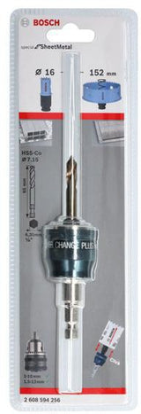 BOSCH Adapter EXPERT Power-Change Plus Hex 8,7 mm (3/8) für Lochsägen 16-210 mm