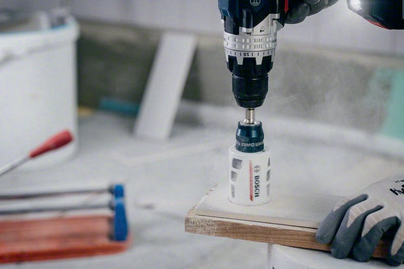 BOSCH Verlängerung 11 mm (7/16) 150 mm PC Plus für Lochsägen – Sechskantschaft