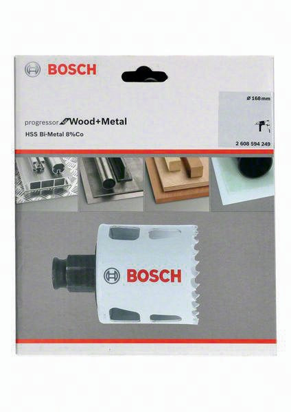 Bosch Lochsäge HSS-Co8 102 mm BIM Progressor for Wood and Metal Power Change Plus