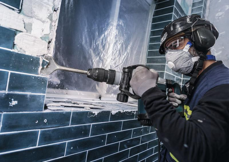 BOSCH Fliesenmeißel SDS-max 300 mm x 80 mm – Schlagwerkzeug für Wand- und Bodenfliesen