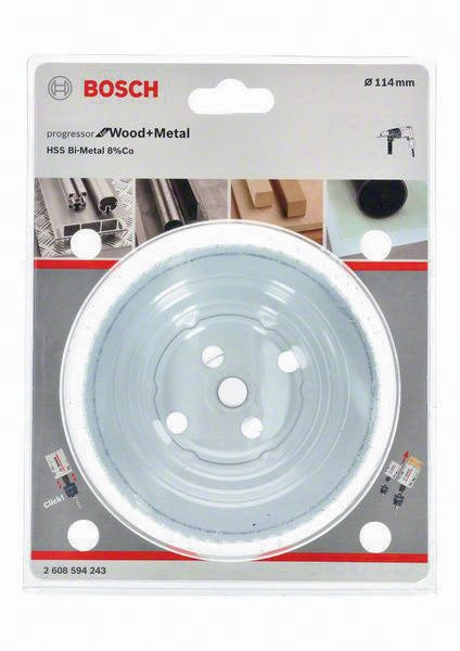 Bosch Lochsäge HSS-Co8 102 mm BIM Progressor for Wood and Metal Power Change Plus