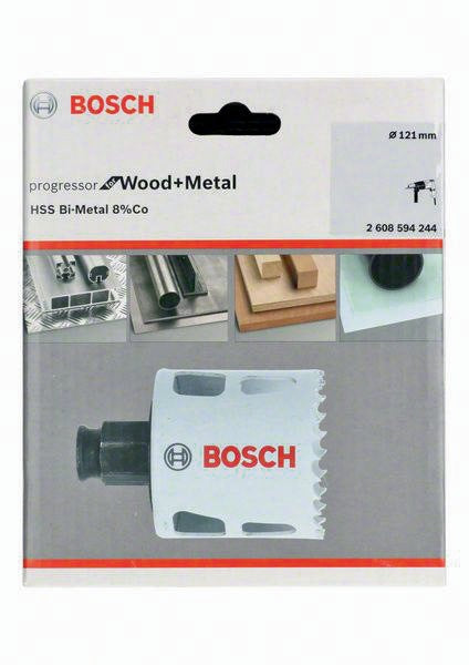 Bosch Lochsäge HSS-Co8 102 mm BIM Progressor for Wood and Metal Power Change Plus