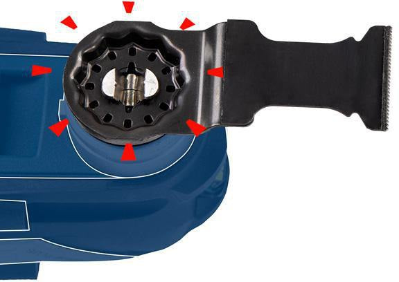 BOSCH GOP-Zubehör Universalset 13-teilig für Holz und Metall mit Starlock Aufnahme