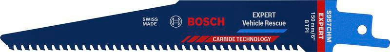 Bosch Expert Automotive Steel Säbelsägeblatt S957CHM 150 mm, TPI 8, für Automobilstahl