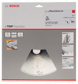 BOSCH Kreissägeblatt Top Precision Best for Multi Material 165 mm Z48 HLTCG für Tauch- und Handkreissägen