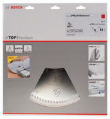BOSCH Kreissägeblatt Top Precision Best for Multi Material 165 mm Z48 HLTCG für Tauch- und Handkreissägen