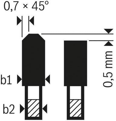 BOSCH Kreissägeblatt Top Precision Best for Multi Material 165 mm Z48 HLTCG für Tauch- und Handkreissägen