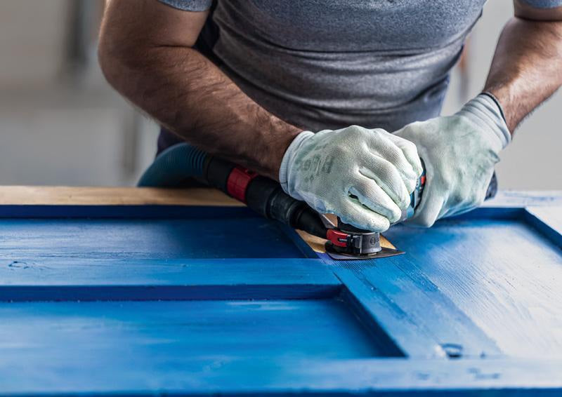 BOSCH EXPERT Sanding Plate AVZ 90 RT6 Starlock – Schleifplatte für Ecken und Kanten, Körnung 60