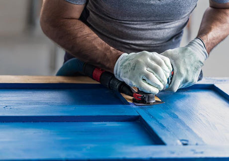 BOSCH EXPERT Sanding Plate AVZ 90 RT6 Starlock – Schleifplatte für Ecken und Kanten, Körnung 60