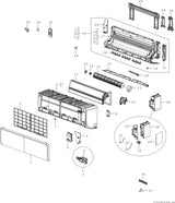 BOSCH Klimagerät CL3000iU W 26 E Split Inneneinheit 2,6 kW weiß