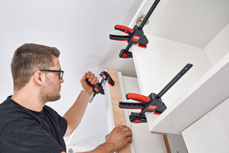 BESSEY Einhandtischzwinge EZR Spannweite 150 mm Ausladung 60 mm Spreizweite 120-310 mm 2 Stück