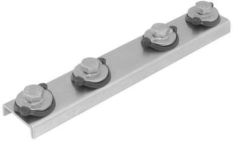 Walraven Schienenverbinder RapidRail ev 200x35x25 – Stahl, verzinkt, für C-Profil