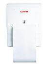 CWS Stoffhandtuchspender HeavyDuty 102er mit Schloss – weiß, 476,1 x 387,3 x 259 mm