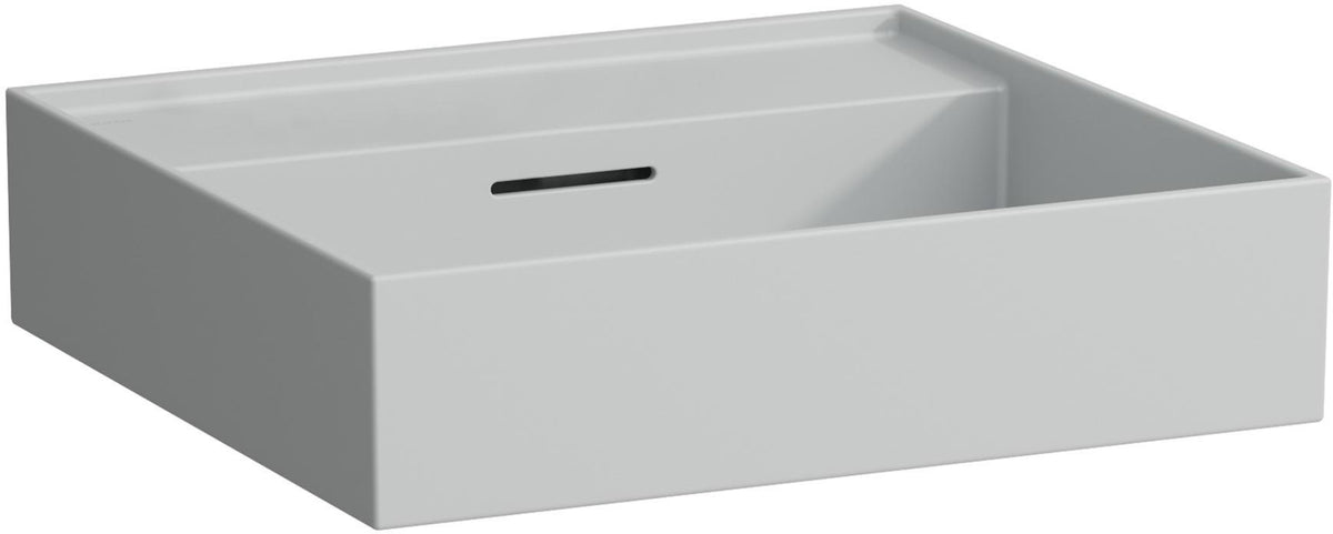 LAUFEN Waschtisch KARTELL 500x460 mm Unterbau mit Überlauf, 1 Hahnloch, weiß – Designer-Keramik