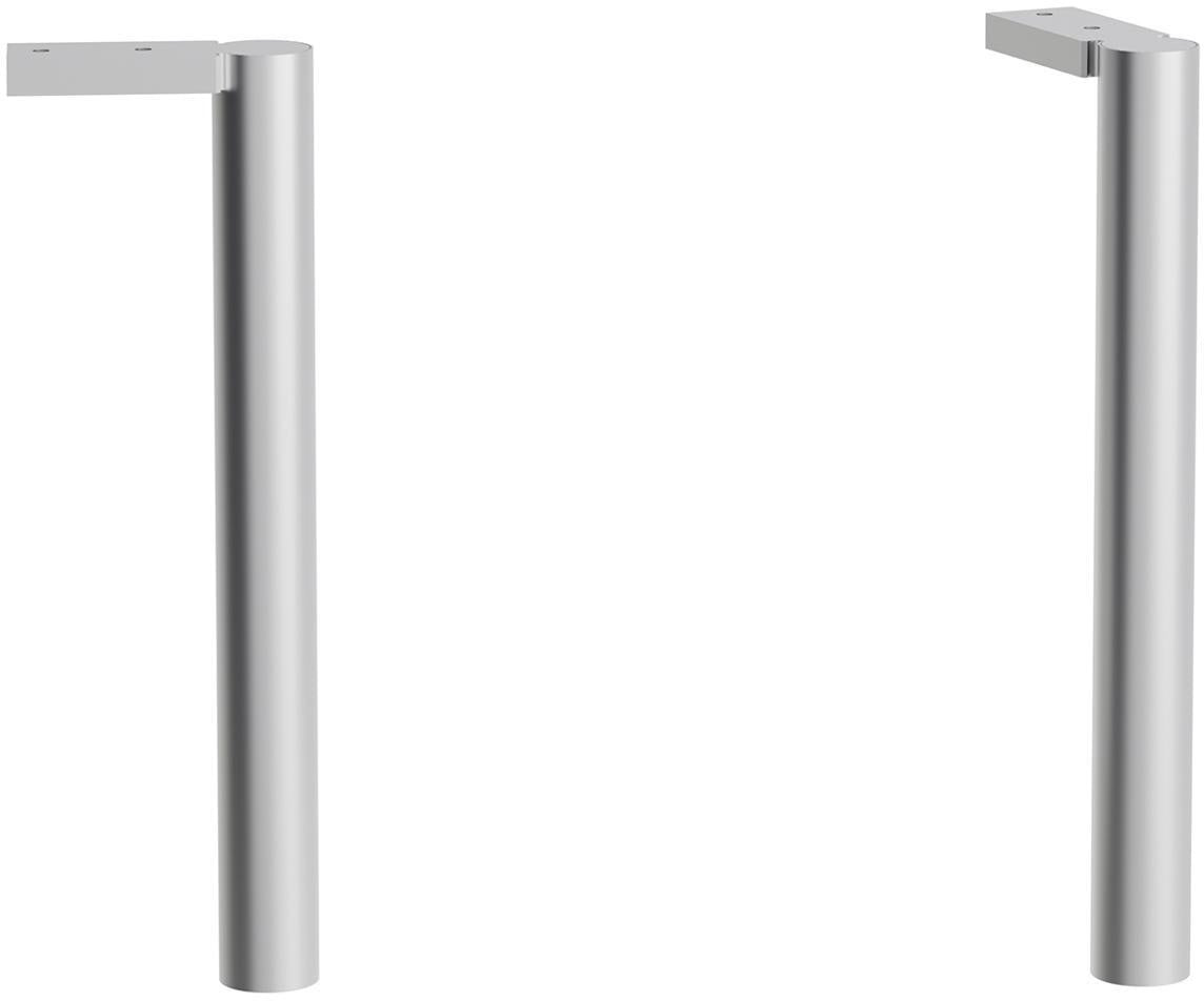 LAUFEN BASE Füße für VAL Waschtischunterbau – 2er-Set Aluminium eloxiert, 264 mm