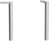 LAUFEN BASE Füße für VAL Waschtischunterbau – 2er-Set Aluminium eloxiert, 264 mm