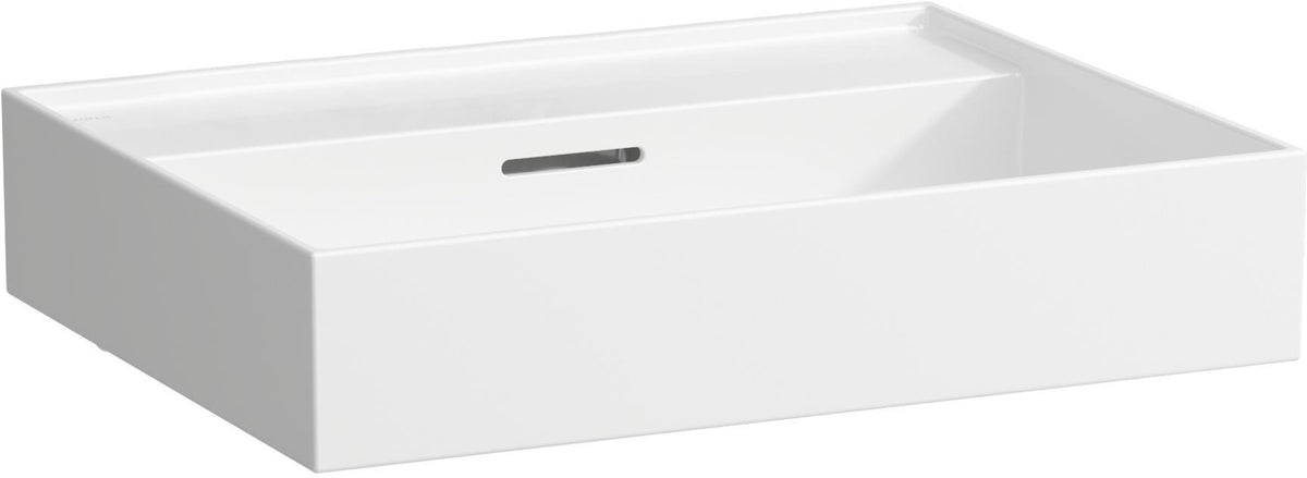 LAUFEN Aufsatzwaschtisch KARTELL 600x460 mm mit Überlauf und 1 Hahnloch in Weiß