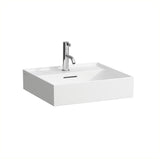 LAUFEN Aufsatzwaschtisch KARTELL 500x460 mm, 1 Hahnloch, mit Überlauf, weiß