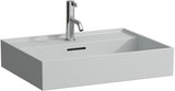 LAUFEN Aufsatzwaschtisch KARTELL 600x460 mm mit Überlauf und 1 Hahnloch in Weiß