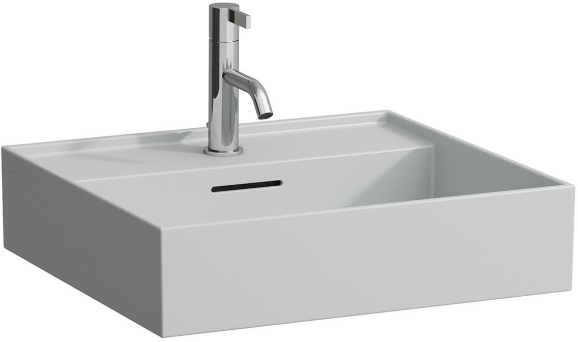 LAUFEN Aufsatzwaschtisch KARTELL 500x460 mm, 1 Hahnloch, mit Überlauf, weiß