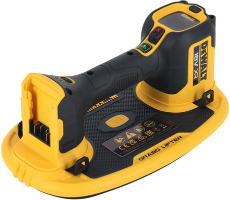 DEWALT Vakuum-Heber DCE590N-XJ ohne Akku – 120 kg Tragfähigkeit für Platten und Materialien