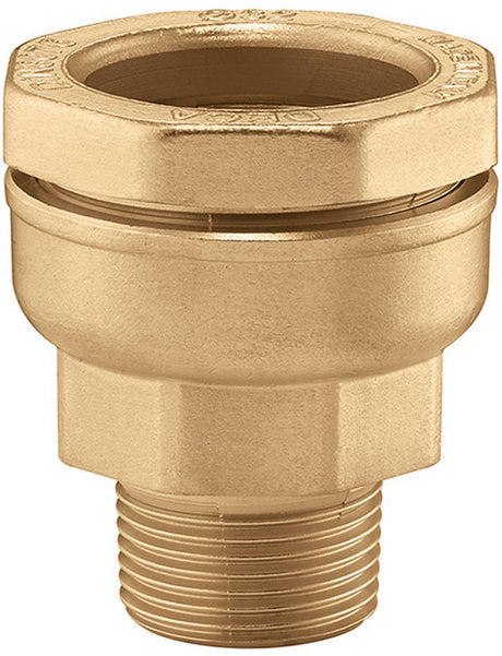 CALEFFI Anschlussverschraubung AG reduziert 25 mm x 1/2" AG für PE-Kunststoffrohr