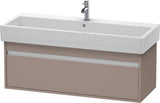 DURAVIT Ketho Waschtischunterbau 1150 mm wandhängend basalt matt 1 Auszug