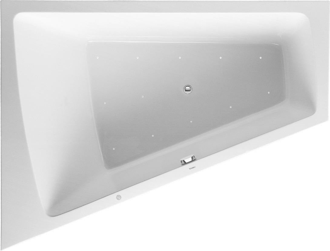 DURAVIT Paiova Whirlwanne 1800x1400 mm Einbauversion Ecke links Combi L – Sanitäracryl weiß