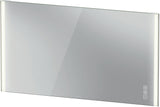 Duravit XViu Spiegel mit Beleuchtung 1020x800 mm schwarz matt – Touchless, IP44, Spiegelheizung
