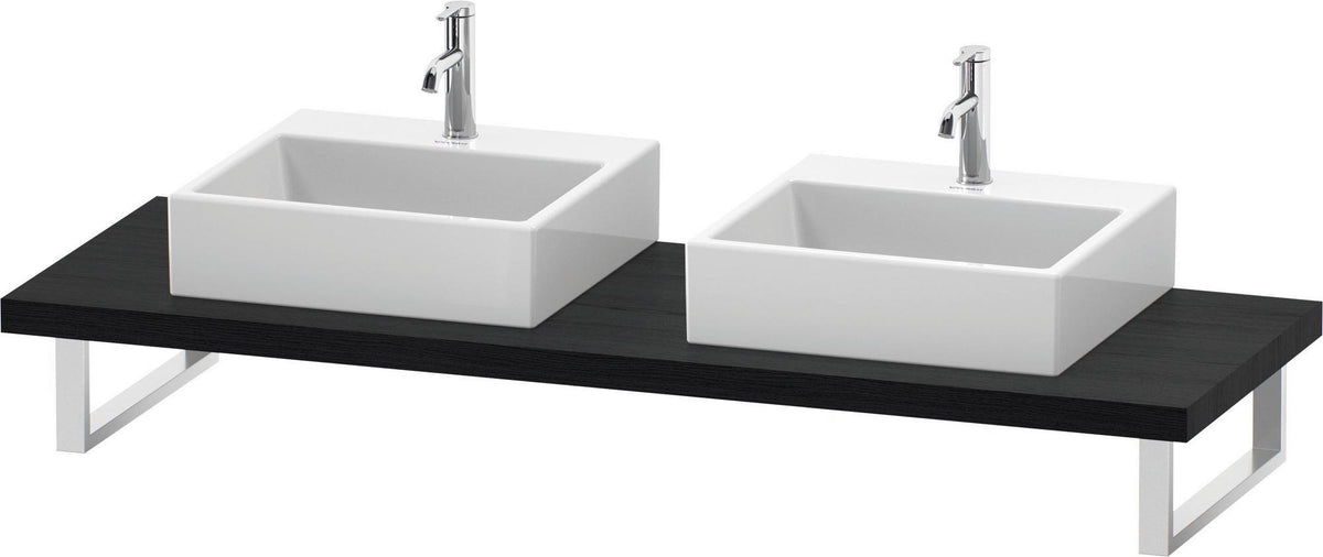 Duravit DuraStyle Konsole 2 Ausschnitte 45x550x800-2000 mm Weiß Matt