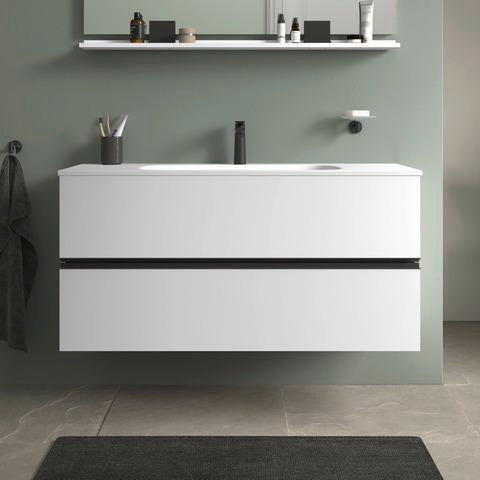DURAVIT Sivida Waschtischunterbau 1210 mm Eiche mit 2 Schubkästen und Soft-Close