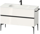 DURAVIT Sivida Waschtischunterbau 1210 mm Eiche mit 2 Schubkästen und Soft-Close