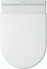 DURAVIT WC-Sitz Starck 3 Weiß ohne Absenkautomatik mit Edelstahl-Scharnieren