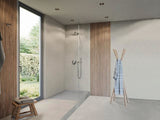 DURAVIT Sustano Duschwanne 1400x900x30 mm Mineralguss Hellgrau Matt – Rechteckig, Bodenbündig