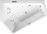 Duravit Paiova 5 Whirlwanne Ecke links 1770x1300 mm mit Air-System, 2-Sitzer, Weiß