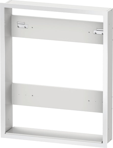 DURAVIT Einbauset Licht & Spiegel – Montagerahmen für Badmöbel, 139 x 661 x 810 mm