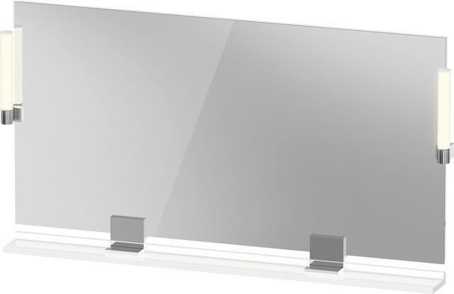 DURAVIT Sivida Spiegel 1330x650 mm mit LED-Beleuchtung, Sensorschalter & Dimmfunktion