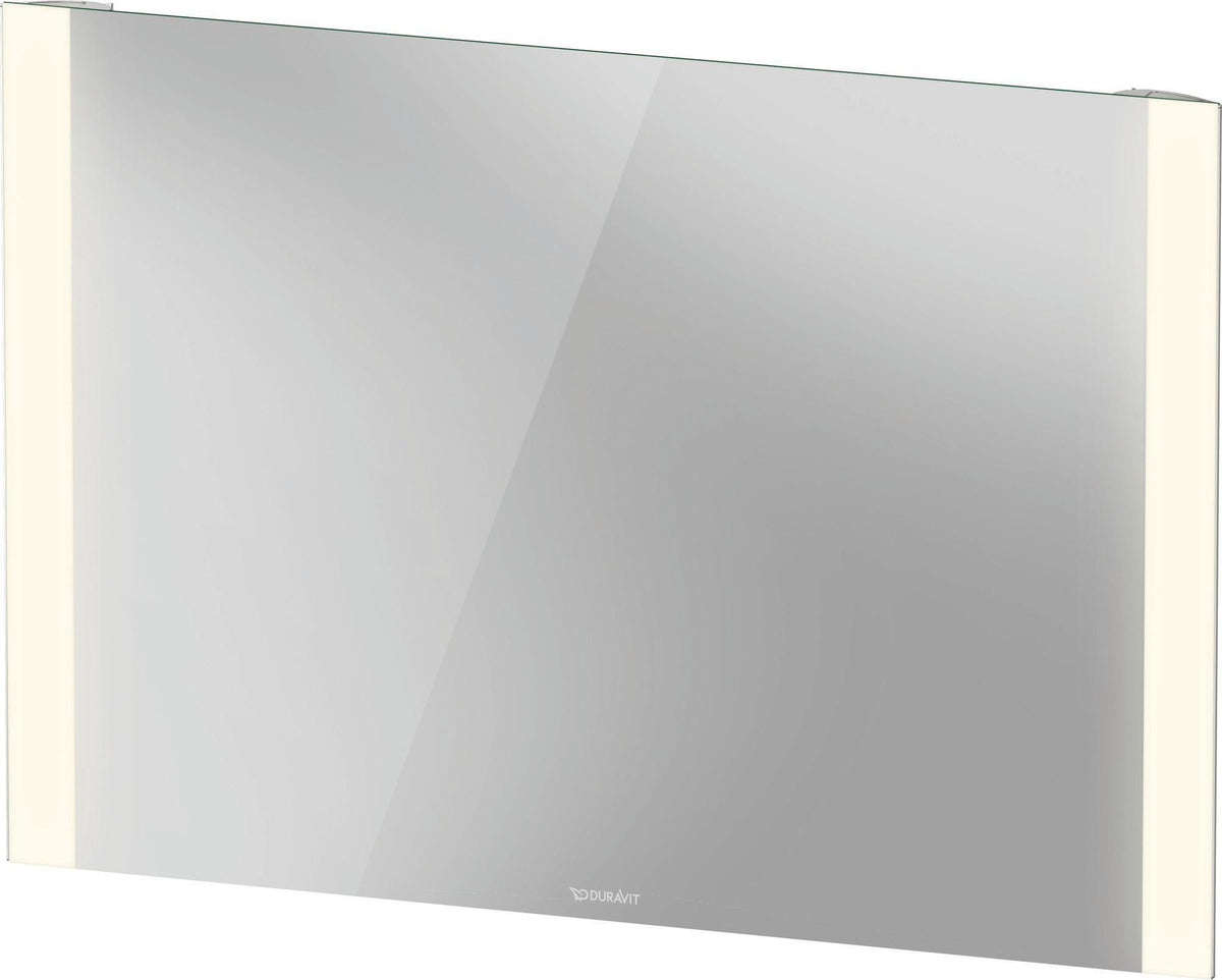 DURAVIT Licht & Spiegel Wandspiegel 1300x700mm mit LED-Beleuchtung und Sensorschalter – Weiß