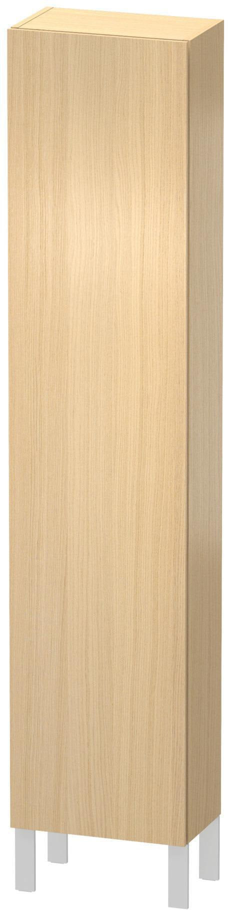 DURAVIT L-Cube Hochschrank 243x400x1760 mm, 1 Tür rechts, Mediterrane Eiche, wandhängend, Soft-Close