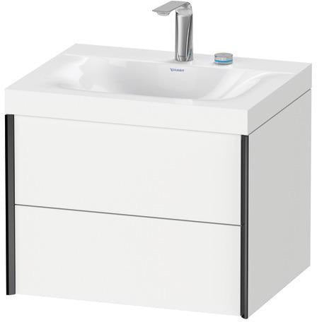 Duravit Möbelwaschtischset XVIU 600x480mm Cha ma / ta s-matt Ra 83 o HL