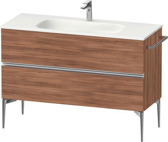 DURAVIT Sivida Waschtischunterbau 1210 mm Eiche mit 2 Schubkästen und Soft-Close