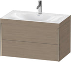 Spanplatte / Eiche / 1 HL, champ.m./Eiche Schwarz,Rahm. 35