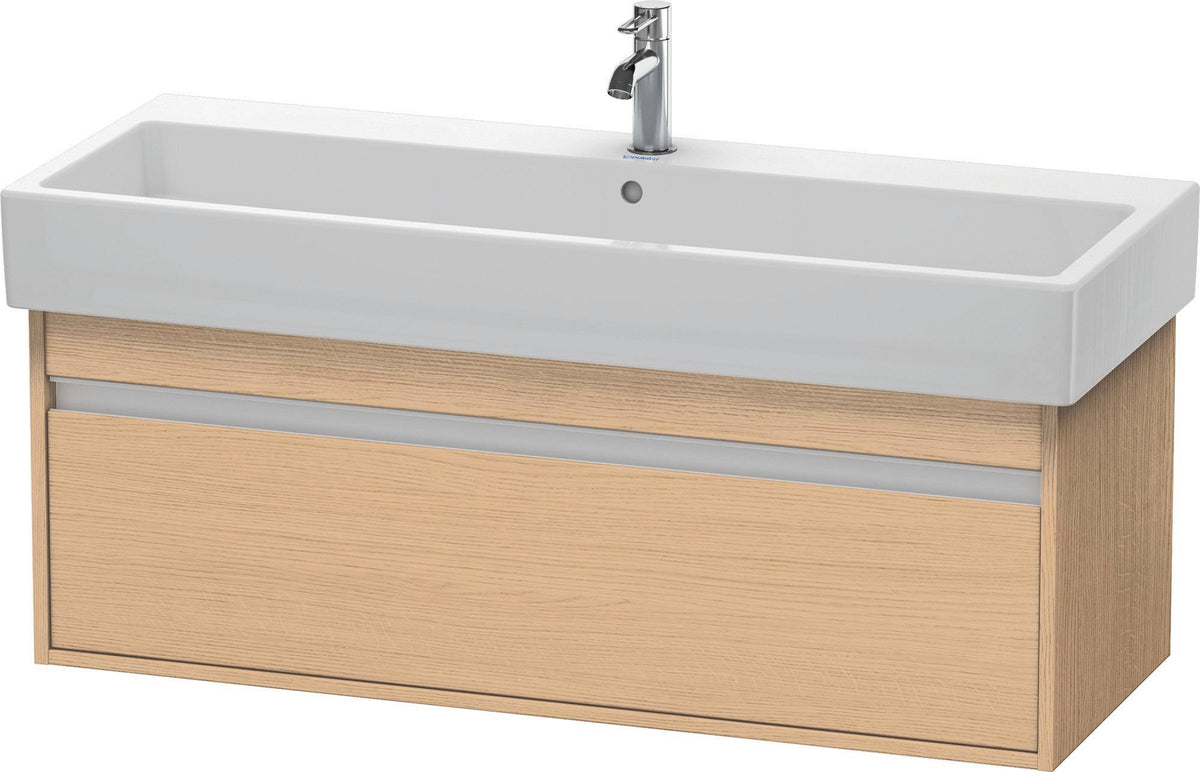 DURAVIT Ketho Waschtischunterbau 1150 mm wandhängend basalt matt 1 Auszug