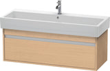 DURAVIT Ketho Waschtischunterbau 1150 mm wandhängend basalt matt 1 Auszug