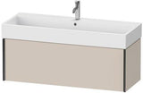 Duravit Waschtischunterbau XVIU 1184 mm weiß matt – wandhängend mit Tip-On-Technik für Vero Air