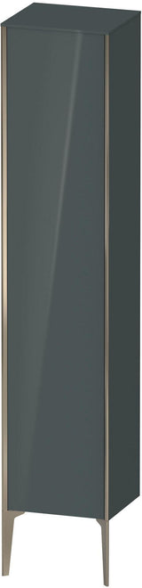 Duravit XViu Hochschrank 1770 mm dolomiti grey hochglanz – wandhängend mit Tip-on