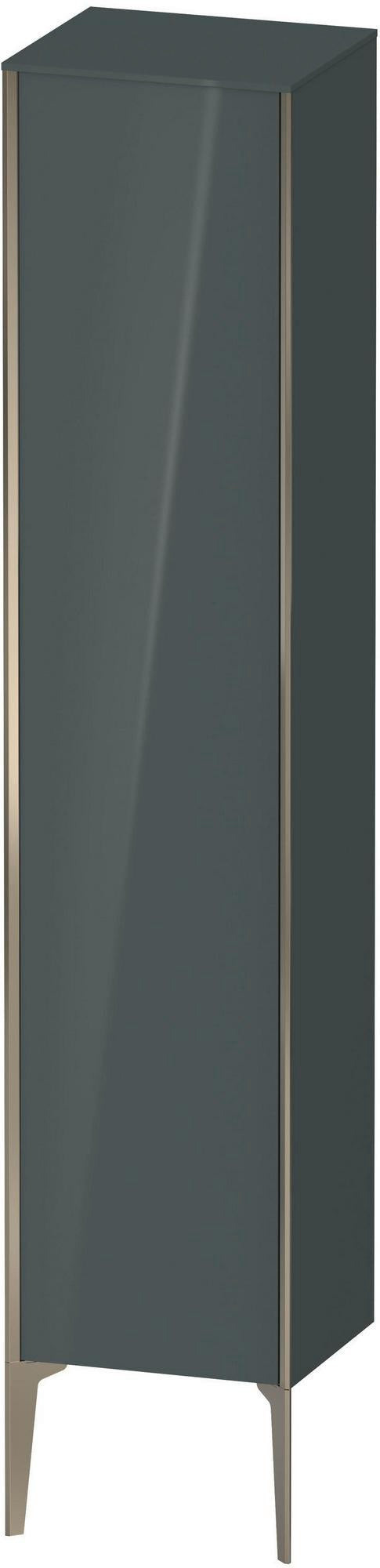 Duravit XViu Hochschrank 1770 mm dolomiti grey hochglanz – wandhängend mit Tip-on