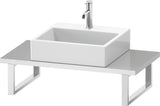 DURAVIT L-Cube Konsole Compact 1 Ausschnitt, 30x480x800 mm, Dolomiti Grey HGL